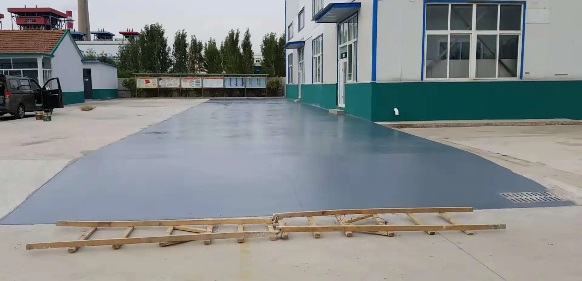 广安车间厂房地坪漆修补翻新